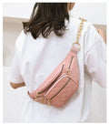 Wholesale Chain Fanny Pack Travel Nylon Waist Bags Personalized Belt Bag Nylon Fanny Pack