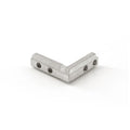 Chinese Manufacturer  2012 40mm 40x40mm 40b-8 90 Degree  Inside  Hidden Corner Connector Zinc Plated for Aluminum Profile 30 40