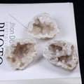 Wholesale Raw Minerals Specimen Ornaments Crystal Healing Stones Natural White Agate Geode