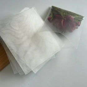Private Label Wholesale Disposable New Compostable Material PET Tea Bag