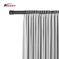 ARODDY Extendable Decorative Curtain Rod Adjustable Metal Curtain Rod Set Shower Curtain Rod  Poles