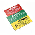 OEM Adhesive PVC Waterproof Fragile Packaging Sticker Labels Custom UV Printed Glossy Vinyl Scratch-Off Feature for Shipping