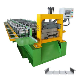 Standing Seam Steel Tile Forming Roofing Machine with 7.5KW Motor Seamless Snap Lock