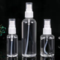 Hair Spray Bottle 50ML Clear Plastic 100ml Body Spray Bottle Fast Shipping Hair Skin Care 50ML Facial Cleanser