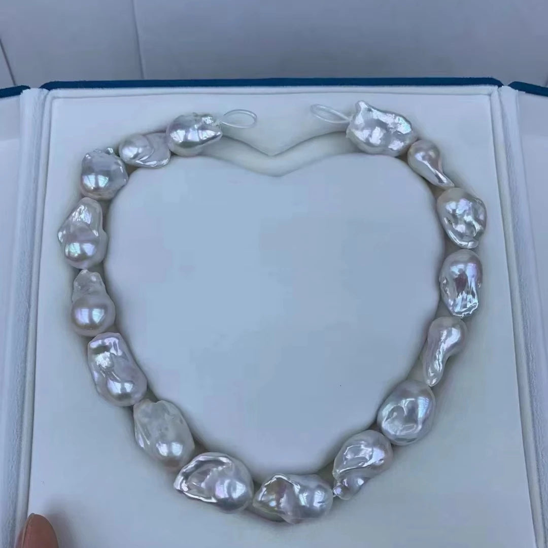 Wholesale Direct Sales Pearl 3a Irregular Loose Baroque Pearl Necklace Earrings Bracelet Natural Freshwater Loose Pearl