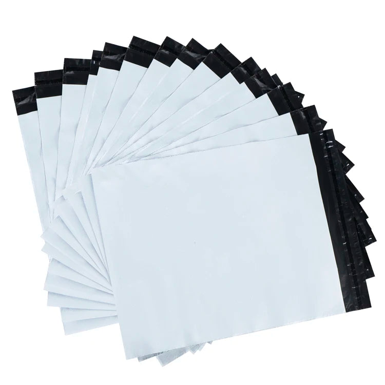 Custom Logo Waterproof Compostable Poly Mailing Bags for Shoes & Socks Courier Express Shipping