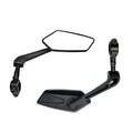 Bike Cycling Rear View Mirror Rearview Reflector Adjustable Handlebar Left Right Mirrors Bicycle Clear Wide Range Back Sight