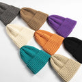 Acrylic Custom Unisex Beanie Knit Hat Skull Winter Hat Wholesale Acrylic Cheap Plain Beanies Knit Hat Adult