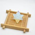 Huiying Carving Merkaba Handmade Gemstone opalite crystal Merkaba stars