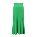Custom New Denim Breathable Casual A-Line High Waist Knee-Length Skirt for Women Evening Christmas Party Wear