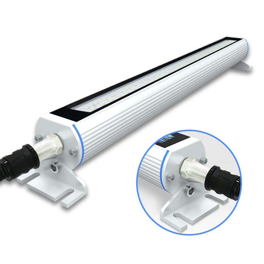 24V 220V IP68 Waterproof CNC Machine Explosion-proof Lamp Led Tube Light 300mm 400mm 600mm 800mm
