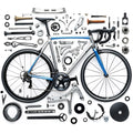Custom Cnc Machining of Bicycle Parts and Accessories Cnc Machine Turn Milled to Make Small Bike Spare Parts Machining Service