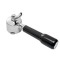 Coffee Tools 51mm 3 Ear Espresso Handle With Wooden Handle Stainless Steel Coffee Double Spout Handle for Espresso