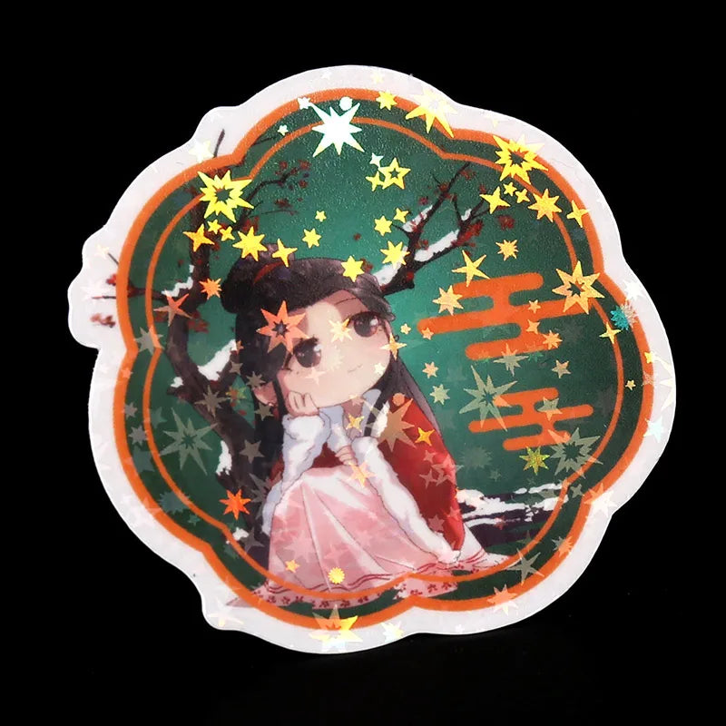 Vograce Kiss Cut Sticker Printer Custom Printed Waterproof Anime Clear Hologram Sticker Sheet Holographic Sticker