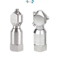 YS SS 304 DN15 18250 CIP Rotary Tank Cleaning Nozzle 360 Degree Rotating Spraying Tank Washing Nozzle Rotating Cleaner