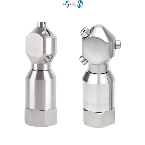 YS SS 304 DN15 18250 CIP Rotary Tank Cleaning Nozzle 360 Degree Rotating Spraying Tank Washing Nozzle Rotating Cleaner