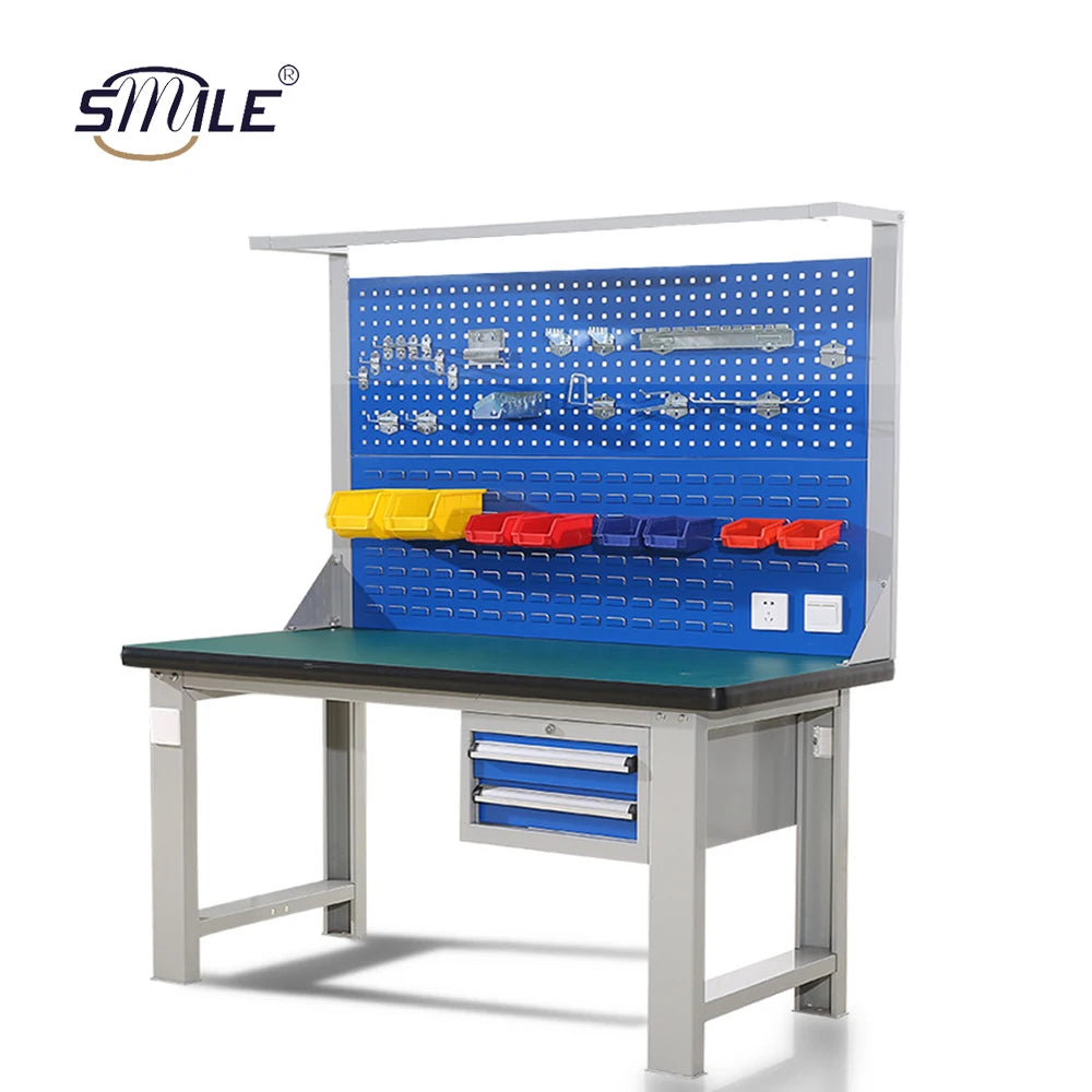 CHNSMIE SMILE TECHNOLOGY LNSF-01A Anti-Static Cold Rolled Steel Electronics Mobile Phone Repair Workbench Customizable Color MegaBDM
