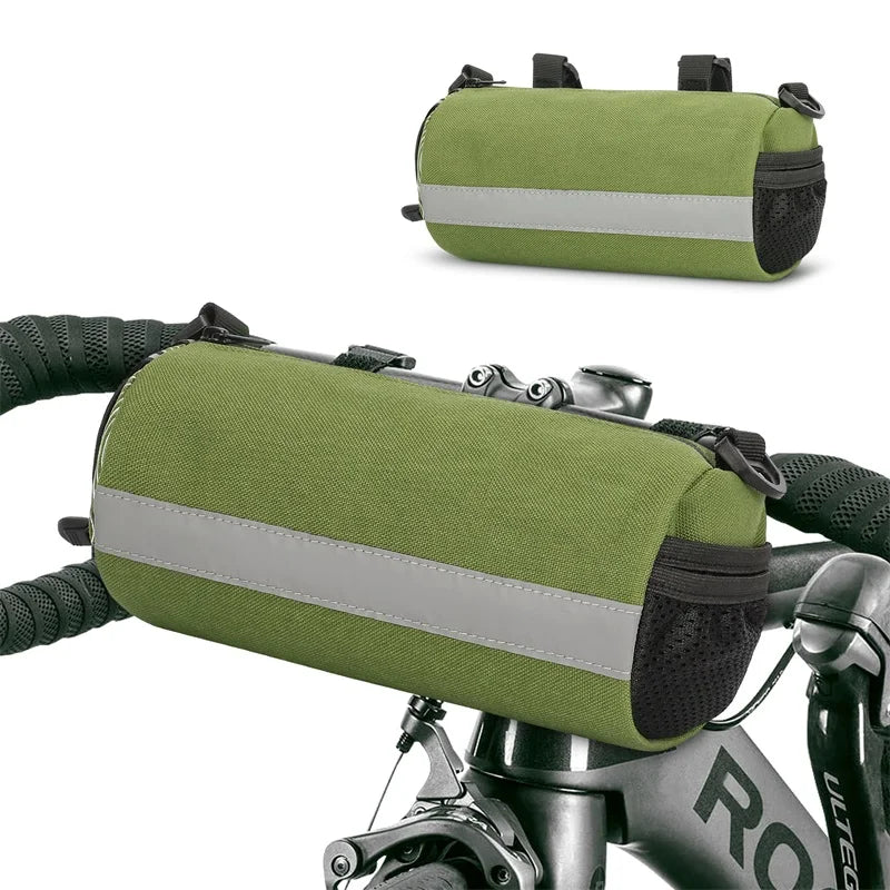 Waterproof Bicycle Front Frame Bag with Phone Case Holder Top Tube Bike Storage Pouch Sports Cycling Riding Accessories