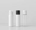 20ml Straight Round Disposable Lotion Water Body Oil Cosmetic Cream Plastic Bottle