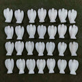 DIY Crystals Hot Selling Crystal Angel Wing Statue Decoration Memorial Ornaments Valentine's Day Gift White Jade Angel