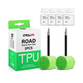 CYCLAMI 30g TPU Tube Bicycle Inner Tube Ultralight 700C 18-32 Road Presta Valve 45/65/85mm Length for 2Pcs Bike Tire