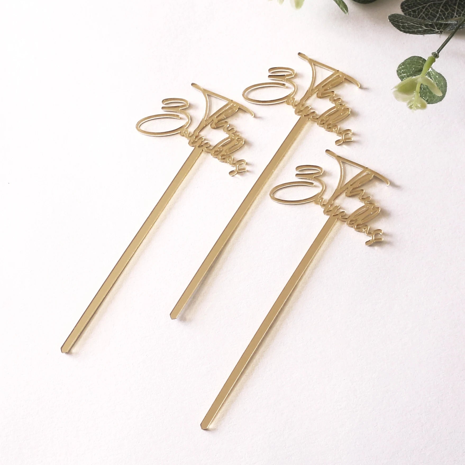 Tools Bartender Kit Bar Accessories Jigger Cocktail Shaker Acrylic Stir bar Customized Names Custom Cocktail Stirrers