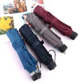 Personalized Customized logo Gift Wholesale Pongee Fabric Rain Umbrella 3 Fold Umbrella Promotional Umbrella