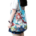 NO MOQ  Custom Styles Genshin Impact Klee Zhong Li Xiao Cartoon Pattern Canvas Bags Anime Shopping Bag Shoulder Bag 39*35CM
