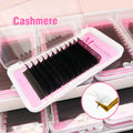Volume Lash Classic Velvet Mink Cashmere Wholesale Private Label Matte Black Lash Extension Supplies