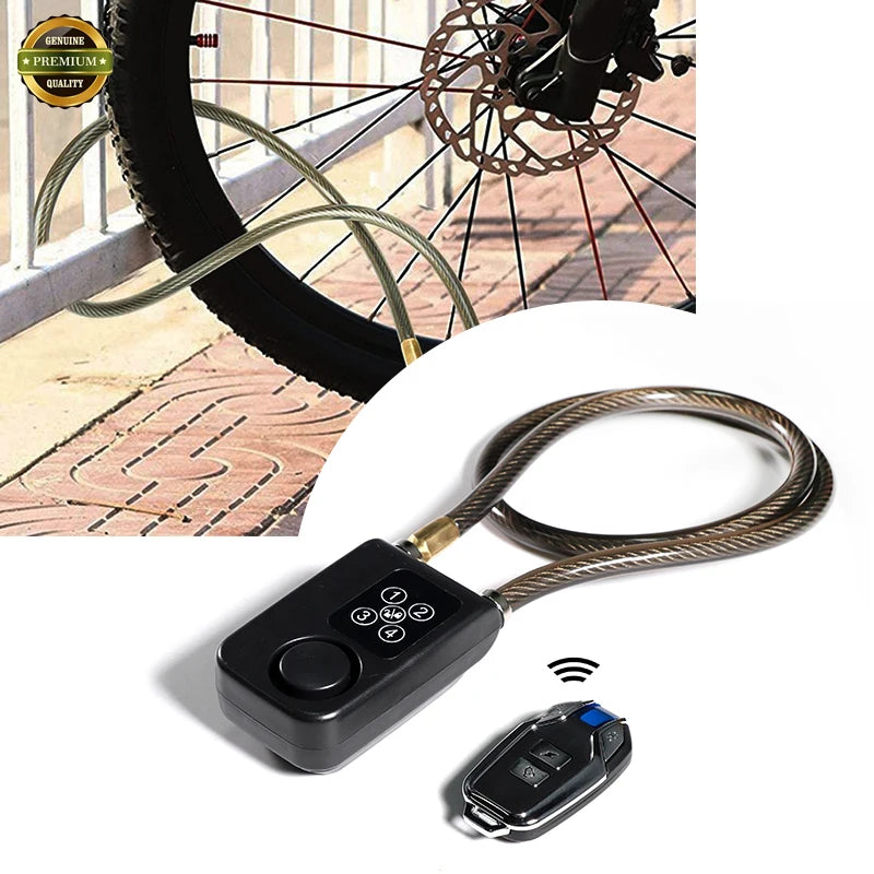 Superbsail Universal Bicycle Lock with Stainless Steel Cable Coil Protective Spiral Bike Accessories Theftproof Lock