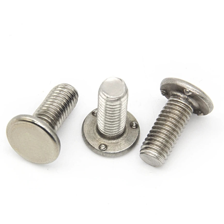 Three-point Welding Screw Weld Bolt Stainless Steel Q198 M8 M10 M12 Bearing Surface Projection Welding Bolt