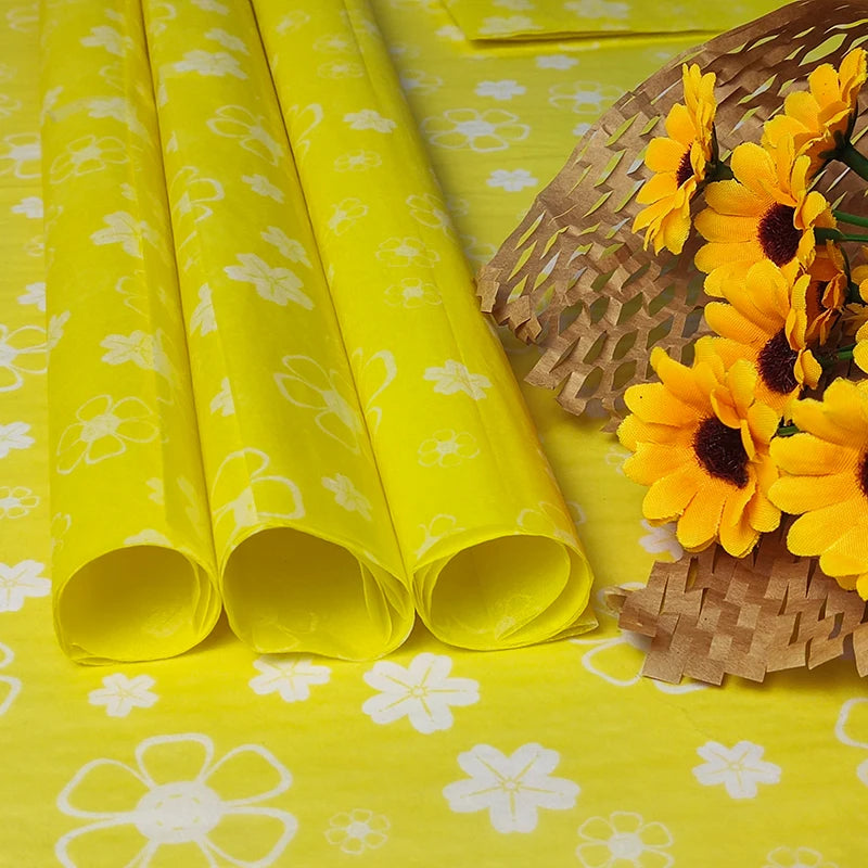 Brightly Colored Specialty Wrapping Tissue Paper for Gift Wrapping Clothes and Flowers Gravure Printing Compatible