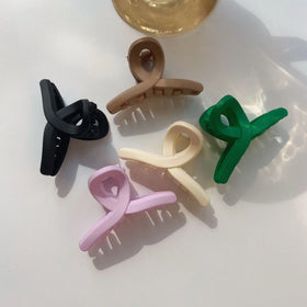 Hair Claw Clips New Arrival Matte Children's Candy Color Girls Kids Shark Hair Accessories Claws Clip