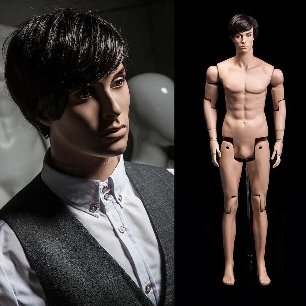 Flexible Moveable Clothes Dummy Adjustable Mannequin Legs