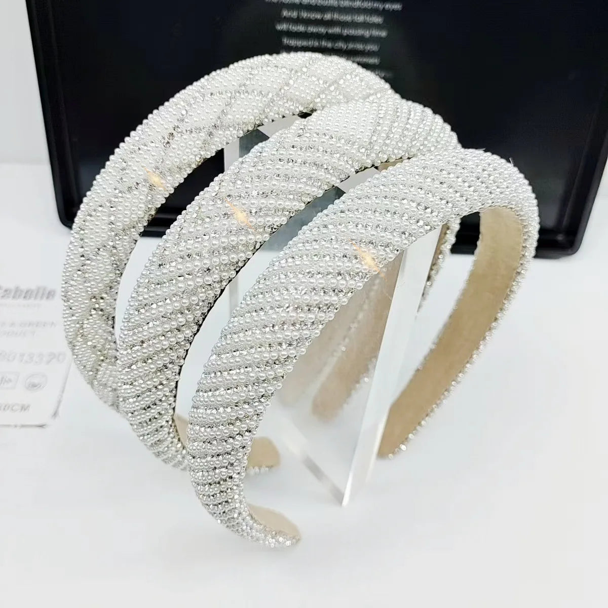 New Fashion Hair Accessories 1.8 cm Width Pearl Headband Hair Hoop for Women Girls