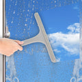 Factory Outlet Window Cleaner Glass Cleaning Wiper Window Cleaner Tools Silicone Rubber Scraper Bathroom Squeegee