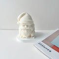Santa Claus Candle Mold DIY Christmas Aromatherapy Candle Handmade Soap Gift Silicone Mold