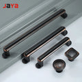 JAYA Luxury European-style Wardrobe Door Handle American-style Cabinet Door Handle Drawer Cabinet Door Black Red Handle