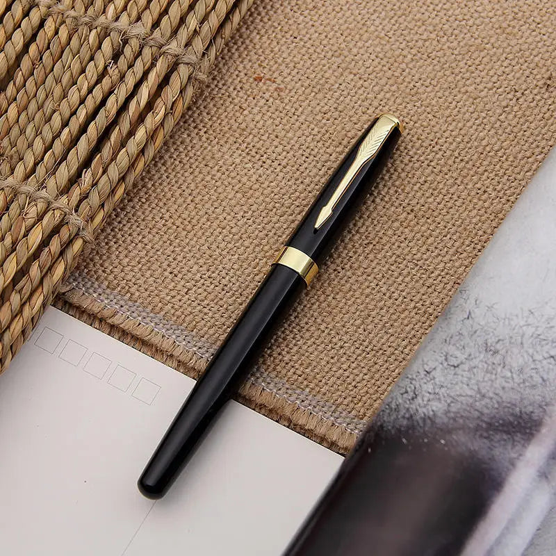 New Promotion Cheap Simplicity Design Business Ballpoint Stationery Roller Pens Classic Metal Ball Pen