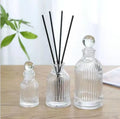 Empty Reed Glass Diffuser Bottle 50ml 100ml 200ml Aroma Diffuser Glass Bottle With Stoppers for Room Decoration