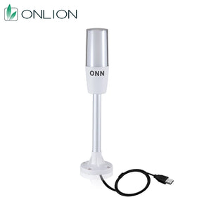 ONN M4T RYG RGB LED Warning Light USB Controlled Tower Light with Computer Interface for Computers