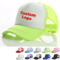 First Grade Quality Custom Your Brand Logo 5 Panel Mesh Back Snapback Cap Embroidery Trucker Hat for Summer