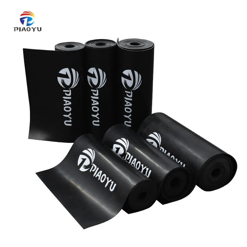 PIAO YU Customized High Elasticity Black Rubber Band Elastic Multiple Specifications Rubber Natural Latex