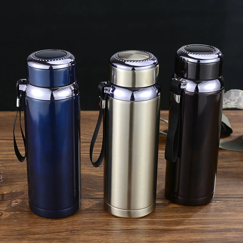 600ml 800ml Large Capacity Outdoor Vacuum Flask Insulated Sports Vacuum Bottle with Custom (SSM139)