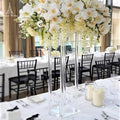 Acrylic Crystal Flower Stand Wedding Centerpiece Props for Party Decorations Event Supplies