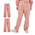 Custom Winter Plain Fleece Heavyweight Cut and Sew Sweatpants Open Hem Sweatpants Cuffed Sweatpants