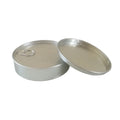 Tin Can for Food with Easy Open Lid Plastic Cover