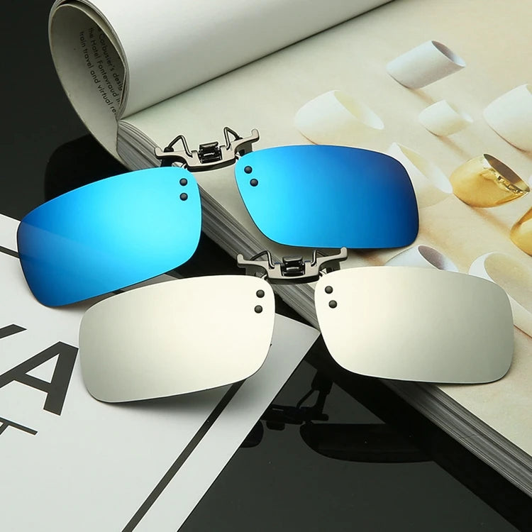 New Aluminum Magnesium Polarizing Lenses Outdoor Driving Polarized Clip on Sunglasses