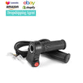 Electric Bicycle 3-Speed Control Throttle Grip with Universal Cable Electric Bike Universal Throttle Grip Part