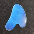 HY OEM body massage skincare private label massage tools natural opalite stone gua sha heart scraping gua sha